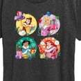 thumbnail image 3 of Disney - Princess Christmas Grid - Women's Short Sleeve Graphic T-Shirt, 3 of 5