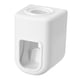thumbnail image 2 of Dispensador de pasta de dientes automático con soporte para perforar, manos libres, accesorios de baño Blanco, 2 of 4