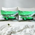thumbnail image 4 of Erosebridal Cartoon Car Fitted Sheet Set Full s, Vehicle Fitted Sheet Full, Racing Car Decor（No Top Sheet）, 4 of 6