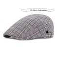 Clearance Sale! 1 Newsboy Hats for Men Flat Cap Cotton Adjustable