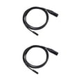 thumbnail image 3 of Adaptador de enchufe de Cable de Audio Sidaley con doble blindaje divisor de auriculares 2m 2piezas, 3 of 6