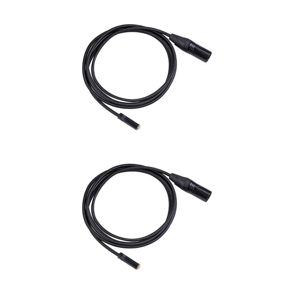 Sidaley Cable XLR, adaptador de enchufe de sistema estéreo profesional, divisor de auriculares, cámara de vídeo, suministros para el hogar 2m 2piezas