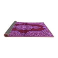 thumbnail image 2 of Ahgly Company Indoor Rectangle Medallion Purple Traditional Area Rugs, 2' x 3', 2 of 4