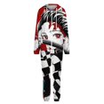 thumbnail image 4 of Demon Slayer Unisex Onesie Pajamas Zipper Jumpsuit Hooded One Piece Sleepwear for Family Mens Womens, 4 of 8
