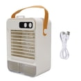thumbnail image 2 of Air Acondicionador Portátil, Ventilador De Escritorio Mini Aire Del Refrigerador, Enfriador De Aire Evaporativo Personal Con 3 Velocidades Y 100 Ml De Tanque Y Cajón Y Espejo De, 2 of 7