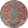thumbnail image 1 of Ahgly Company Indoor Round Contemporary Cherry Red Oriental Area Rugs, 4' Round, 1 of 6