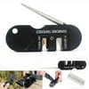 Christmas Clearance Deals Outdoor Pocket Folding Knifes Sharpener Ceramic Carbide Diamond Tapered Tools
