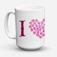 thumbnail image 2 of Pink Flat Coated Retriever Coffee Mug 15 oz, 2 of 5
