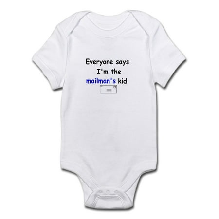 

CafePress - MAILMAN s KID FUNNY Infant Onesie Creeper Bodysuit - Baby Light Bodysuit