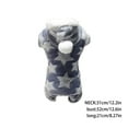 thumbnail image 2 of Hoodie Pijama Suave para Perros Pequeños, Pullover Cálido para Cachorros, Material Felpa, Estilo Hoodie, Para Cuidado de Mascotas, Jumpsuit Wintérico, Ropa de Cachorro Blahzhy, 2 of 6