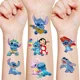thumbnail image 2 of Pegatinas de tatuajes de Disney Stitch, bonitos juguetes de dibujos animados para niños, decoración de fiesta de cumpleaños, accesorios de cosplay de Halloween, regalos para niños, 2 of 5