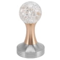 thumbnail image 2 of Tamper de café, Crystal Ball Coffee Flat Tamper Base de Acero Inoxidable Martillo en Polvo para Accesorios de café(53mm-Oro), 2 of 14