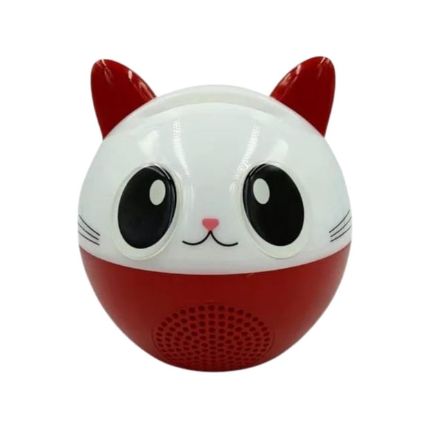 Lámpara con bocina Gadgets and Fun En forma gato con luces RGB