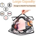 thumbnail image 5 of AOMRCOL Clear Bag for Stadium Events Approved,12X6X12 Large Transparent Tote Bag with Zipper for Gym Concert Sports Festivals, 5 of 7