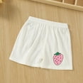 thumbnail image 2 of FAIWAD Toddler Girls Boys Cotton Shorts Elastic Waist Cute Print Shorts Summer Breathable Thin Workout 0-3Years, 2 of 4