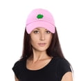 thumbnail image 3 of DALIX Four Leaf Clover Hat Baseball Cap St. Patrick's Day Cotton Caps Light Pink, 3 of 7