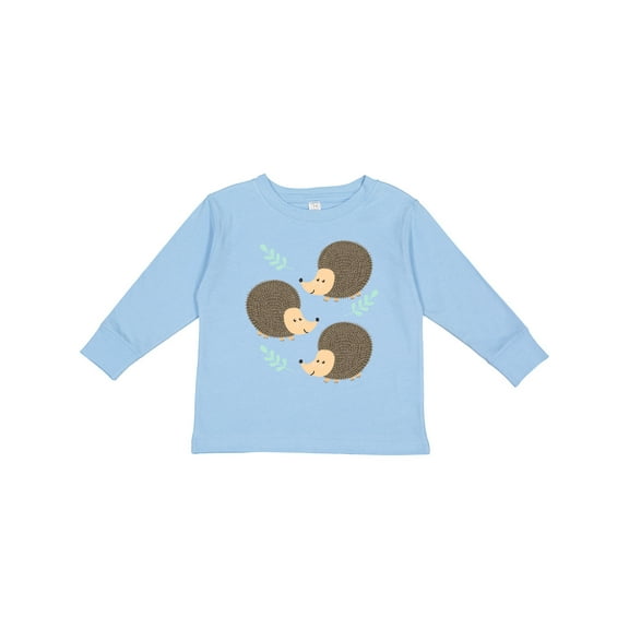 Inktastic Hedgehog for Girls Girls Long Sleeve Toddler T-Shirt