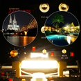 thumbnail image 1 of Lámpara de bulbo de maíz de cerámica con luz LED R7S 2835SMD regulable de 360 ​​grados (6W WW), 1 of 6