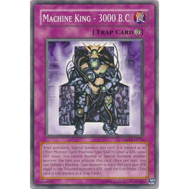 Yugioh Absolute Powerforce Machine King 3000 B C Abpf En074 Walmart Com Walmart Com