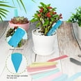 100Pcs Tags Nursery Garden Labels Pot Marker Nursery Garden Stake Tag Metal Flowers for Crafts