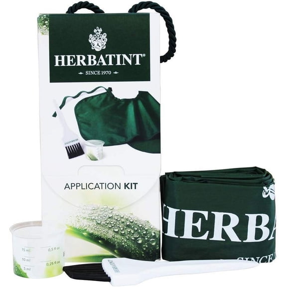 Herbatint Hair Color Application Kit - Includes Brush, Cape and Measuring Cup - Reusable, Eco-friendly Dye Application - 1 Pack