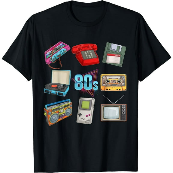 80's Throwback Retro Vintage Funny Party Cassette Tapes Men T-Shirt