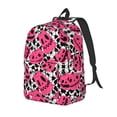 thumbnail image 1 of Vsdgher Halloween Pumpkins Print Canvas Backpack Travel Rucksack Unisex Knapsack 15.7/17.7Inch Laptop Backpack for Work,College-Small, 1 of 5