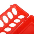 thumbnail image 3 of 12 Holes Poultry Feeder Tray, Thick Foldable Multi-Purpose Feeding Tray for Chickens, Ducklings, Birds, Pigeons, 3 of 4