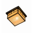 thumbnail image 5 of Meyda Tiffany 52681 Hyde Park Double Bar Mission 2 Light 17" Wide Flush Mount Square, 5 of 7