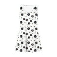 thumbnail image 7 of Womens Dress Summer Women's Summer Casual Dress Gradual Sleeveless Neck V-Neck Long Dress E Multicolor S, 7 of 7