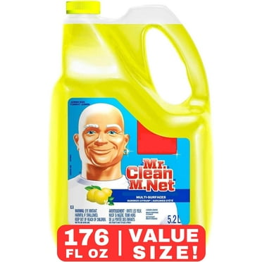 Mr. Clean All Purpose Cleaner 1.4 gallons 176 ounces, Citrus Scent, Extra Large Bottle.