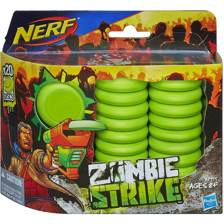 Nerf Zombie Discs (20-Pack) - Walmart.com