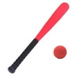thumbnail image 4 of pitrice Ensemble de Battes de Baseball en Mousse pour Enfants, Batte de Softball pour Séances d'Entraînement Extérieures et Intérieures, Jeu, Débutants, Cadeau de Baseball Rouge 54 cm, 4 of 6