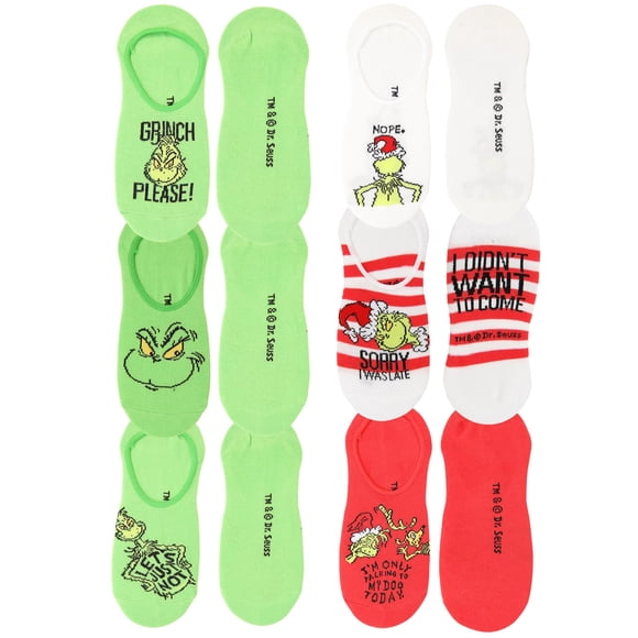 Grinch Socks