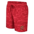 thumbnail image 2 of Men's Colosseum Red Maryland Terrapins Ozark Swim Shorts, 2 of 3