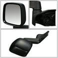 thumbnail image 3 of DNA Motoring Manual Driver Left Side View Door Mirror for 2003-2004 Jeep Wrangler TJ, 3 of 3