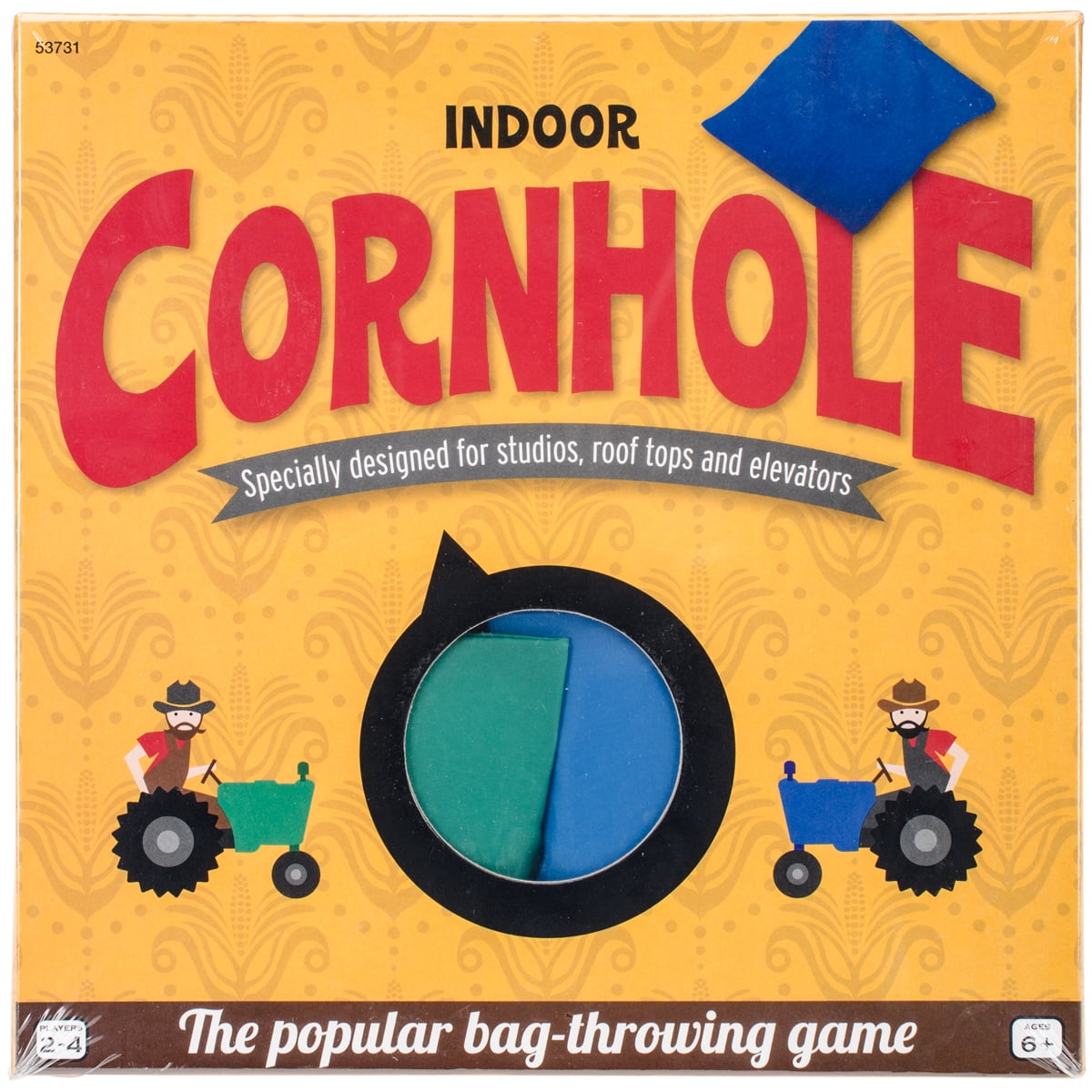 Schylling Table Top Corn Hole Game - Indoor Mini Bean Bag Toss For Kids & Adults, Ages 6+