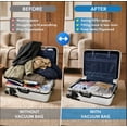 thumbnail image 2 of SUOCO Vacuum Storage Bags for Travel with Rechargeable Pump, 18 Combo (6L/6M/6S) Compression Packing Seal Bags for Luggage Suitcase, Space Saver for Clothing and Clothes Storage Travel, 2 of 5