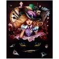 thumbnail image 1 of Disney-pintura de diamantes de Alicia en el país de las Maravillas, bordado de diamantes de imitación DIY, mosaico de fantasía, punto de diamante, EE3151, 1 of 4