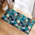 thumbnail image 4 of ERK Corridor Stone Patterned Carpet 3D Pebble Pattern Entrance Mat Slip Washable,50x120cm, 4 of 5