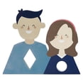 thumbnail image 1 of Adorno de familia nórdica Zulema Estatua de la familia, 1 of 5