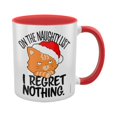 thumbnail image 1 of Grindstore - Taza Diseño Interior a Dos Colores On The Naughty List (Blanco, Rojo), 1 of 2