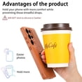 thumbnail image 5 of For Samsung Galaxy S25 Ultra 5G 6.9" Case With Belt Clip Holster And Kickstand MagSafe Magnetic Phone Cases,Brown,For Galaxy S25 Ultra 5G, 5 of 8