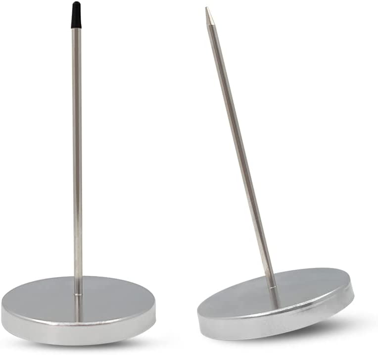 2 Pcs Desk Receipt Holder Spike, Bill Fork Ticket Spike, Restaurant