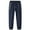 Blue, variant on WREESH Men's Jogger Sweatpants Cotton Pants Outdoor Winter Fleece Thickened Casual Lamb Velvet Pants Full Length Pants Black