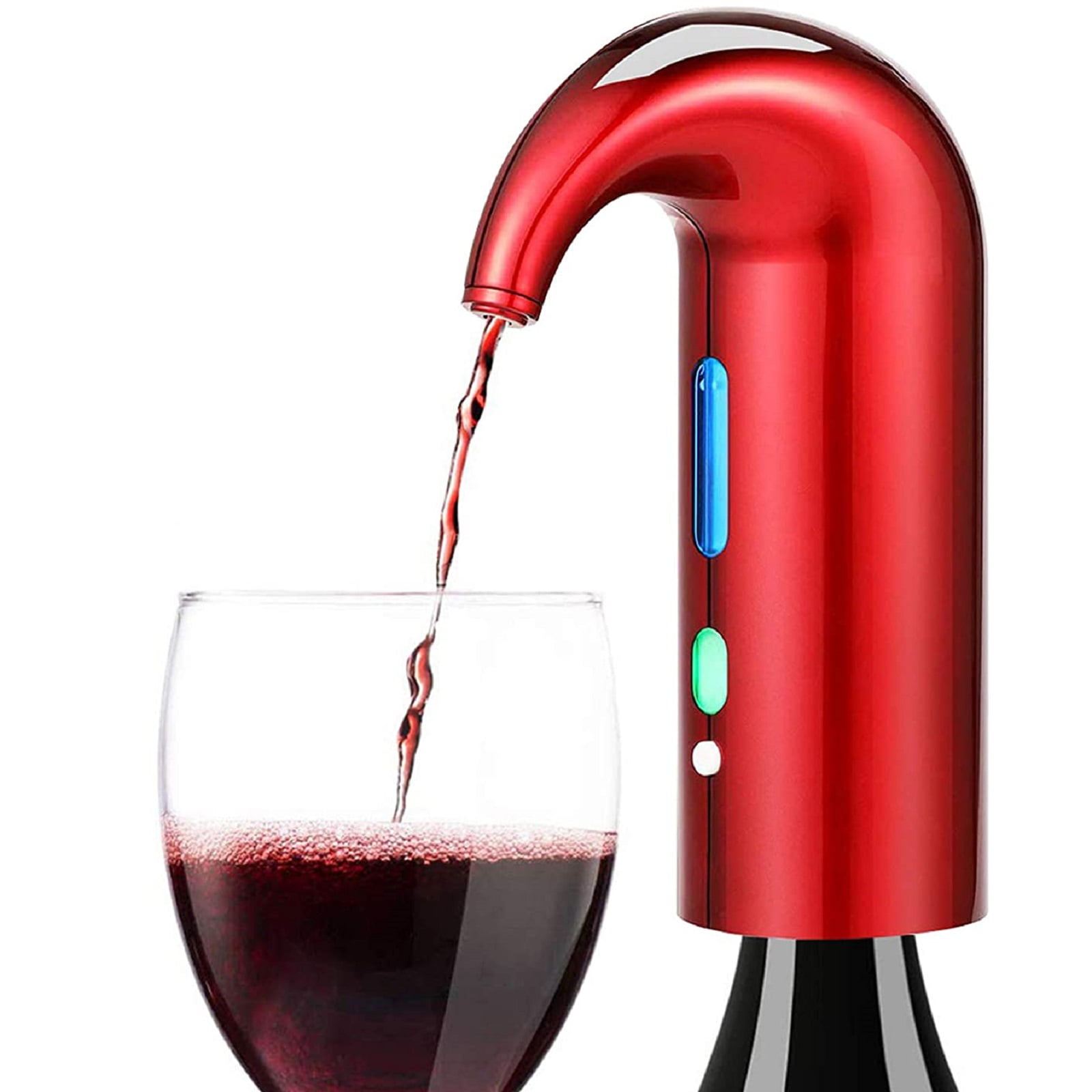 Electric Wine Aerator Pourer, Portable Wine Decanter and Wine Dispenser