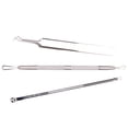 thumbnail image 2 of Herramienta de limpieza facial de acero inoxidable para comedones, 3 unidades, extractor de granos y otros, 2 of 6