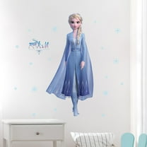 Disney Frozen Elsa Wall Decals - 27" Princess Elsa Wall Vinyl Stickers Bedroom Decor - Peel and Stick Room Decorations