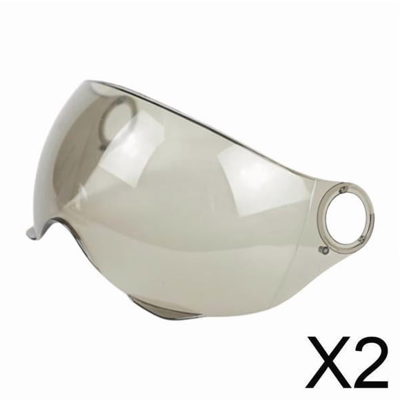 Lente de visera de casco,Visera para casco de motocicleta,lente,parasol,piezas,Lente de visera universal para casco de motocicleta (reemplazable),Accesorios para motocicleta antiarañazos y