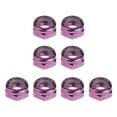 thumbnail image 5 of 8pcs Replacement Skateboard Truck Axle Nuts Mounting Screws Hardware Set -, 5 of 7